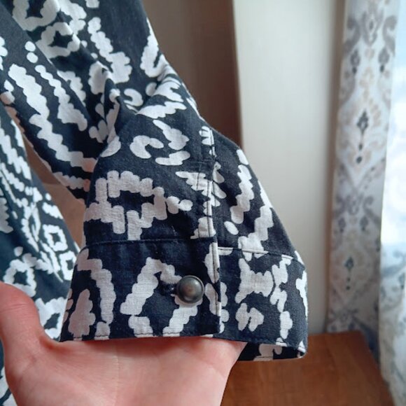 Chico's Quarter Sleeve Jacket - Picture 8 of 9